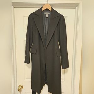 Wool and cashmere coat